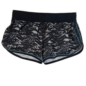 Under Armour Women's Athletic Shorts Black Gray Blue Large